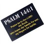 Tactique Psalm 144:1 BNW Combat Morale Brodé Crochet et boucle d'attache Patch
