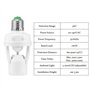 LED E27 Douille Culot Detecteur De Mouvement AC10-240V 60W Max - Blanc 1PCS