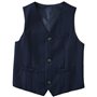 Gilet Ado Veste sans Manche Costumes Garçons d'honneur Enfant Petit Veston Gentleman Vêtements Habillés Gilet Garcon Costume Vêt