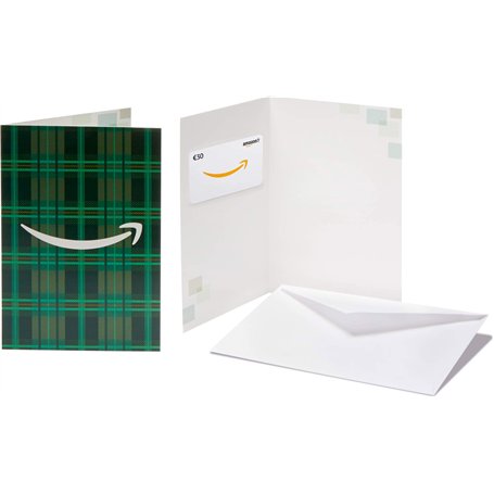 Carte cadeau Amazon.fr - €30 Dans une carte de vœux Motifs verts