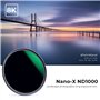 K&F Concept Filtre ND1000 67mm Nano-X 10 f-Stops MRC Filter Gris Neutre HD Super Mince Multicouches Haute-Transmittance pour pou