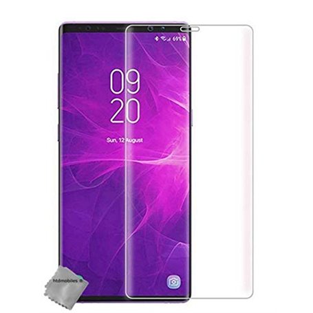 COPHONE® Pack de 2 verres trempé compatible avec Samsung Galaxy NOTE 9