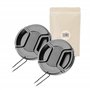 X2 77MM Bouchon Capuchon Cache D'OBJECTIF DE QUALITÉ avec Clip de Fermeture Avant pour Objectif DE DIAMETRE 77 MM Compatible App