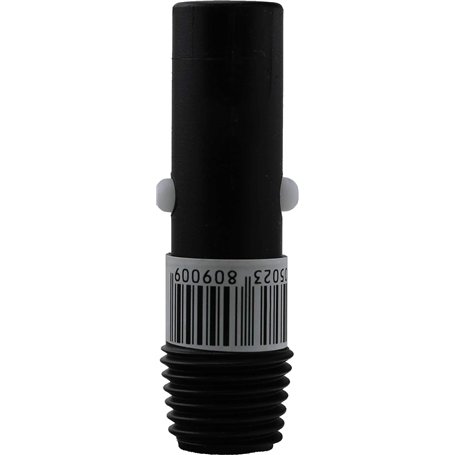 Vikan 380900 Adaptateurs pour manche à visser 26 mm de diamètre 78 mm de longueur Noir