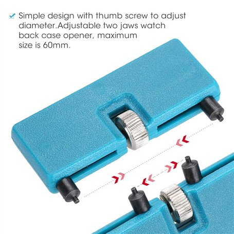 Outil de réparation de montre arrière