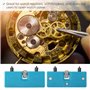 Outil de réparation de montre arrière, Kit de réparation de montre-bracelet Accessoire Presse Fermeture et ouvre-porte Démontage
