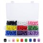 Dreamtop 450 Pcs Marqueurs de Taille en Plastique colorés pour Cintres