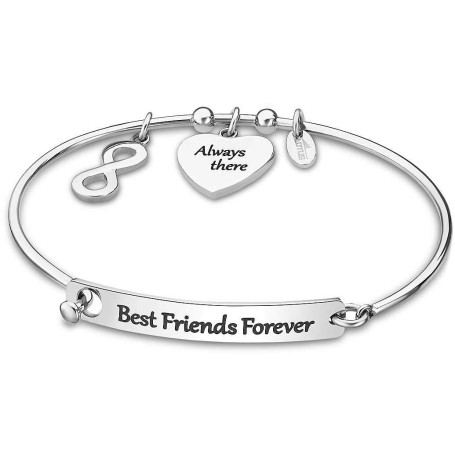 LOTUS STYLE Femme Acier Asscher no_gem Bracelet