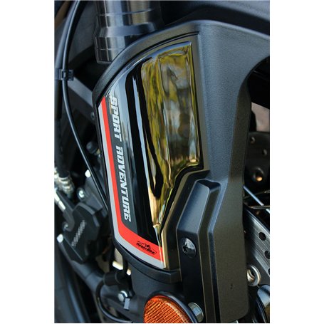 Resin Bike Autocollant Moto Compatibles avec Suzuki V-Strom 1000 2014 2018. Protection Garde-Boue Plaque de Direction Contre les