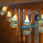 Festive Lights - Guirlande Lumineuse10 Biberons Bleux Lumineux Éclairage LED Naissance Baby shower Bébé Garçon 1