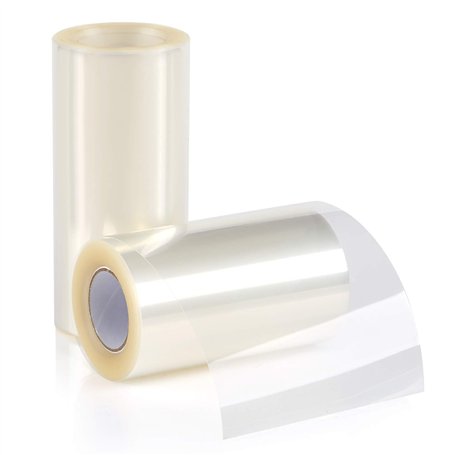Gwhole Lot de 2 Colliers à Gâteau 10M x 10CM et 10M x 8CM Rouleaux Rubans Transparents Cercle de Pâtissie pour Gâteaux Mousse