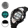 Feiwen Simple Montre Bracelet de Enfants Digitale Sport LED Multifonctionnel Outdoor Militaires 50M Étanche Montres de Garçon Pl