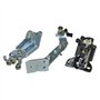 NSGMXT Kit de guidage à galets pour portes coulissantes Compatible avec Jumper Ducato Boxer 1344234080 9033.S3 9033.V3