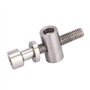 Vis de Tige de Selle de Bicyclette M5x30 / 35 / 40mm Titane Alliage Tige de Selle de vélo Boulon Fixe vis à tête Ronde(M5x30-tit
