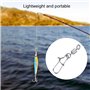 Pivot De Pêche 50 PCS 2 # 4 # 5 # 6 # 8 # en Acier Inoxydable Emerillons Connecteur/Agrafes de Pêche Roulants avec Quick Lock-Ou