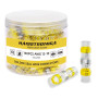 Haisstronica Lot de 150 connecteurs de fil à souder thermorétractables Jaune