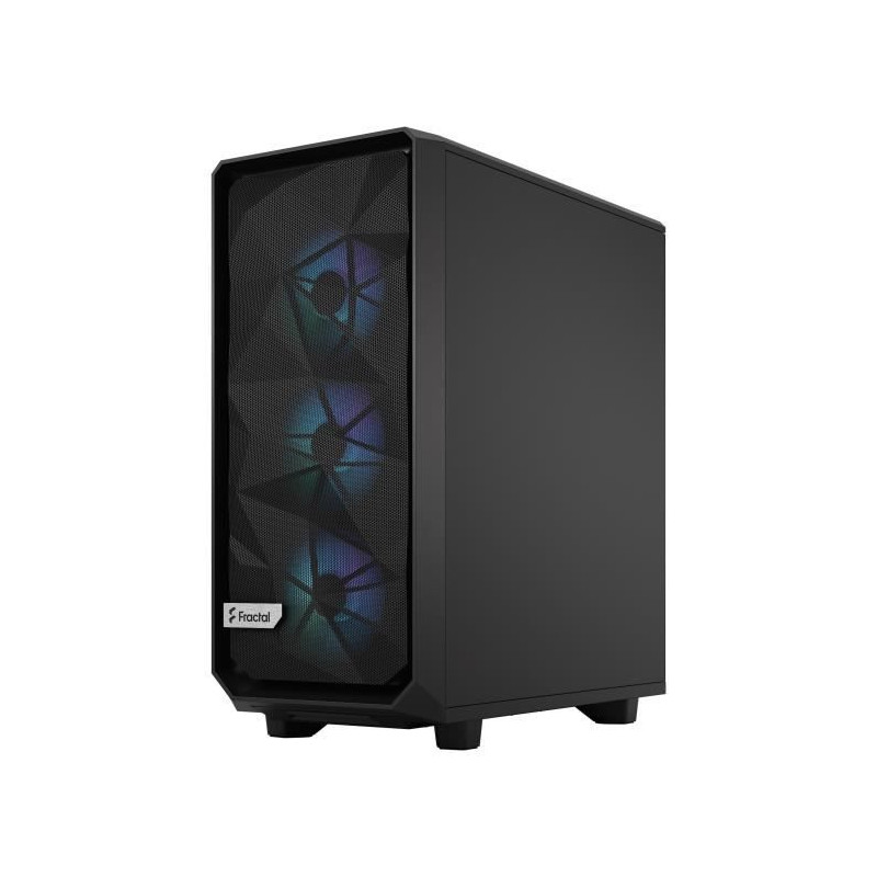 Boîtier ATX semi-tour Fractal Design Meshify 2 Compact RGB Noir