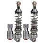 Dilwe 2pcs Amortisseur en métal pour SCX10 Axial D90 -4 1/10 RC Crawler Voiture