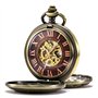 TREEWETO Montre de Poche mécanique Antique pour Homme et Femme