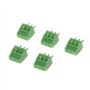 JOYKK 10 Pieces Vis 3Pin Vis PCB Montage Borniers Connecteur Pas 2.54mm - Vert