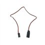 Lot de 10 rallonges de servo à 3 broches de 50 cm avec câble de 50 cm pour pièces de connexion servo RC Futaba JR