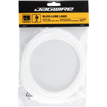 Jagwire Liner Aluminium Transparent 2300 mm (4U) - Entretien et Réparation de Vélos