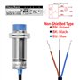 Heschen Commutateur de capteur de proximité capacitif LJC24A3-T-Z/BX détecteur 15 mm 12-24 V CC 300 mA NPN normalement ouvert (N