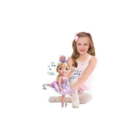 BANDAI - Ballerina Dreamer - Grande Poupée Panseuse 45 cm - poupée Ballerine Musicale Qui Danse Vraiment - HU07229