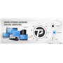 techPulse120 USB 3.1 Type-C brenner externe de CD DVD en aluminium pour ordinateur, Notebook UHD 4K USB C Brenner Gris/ Anthraci