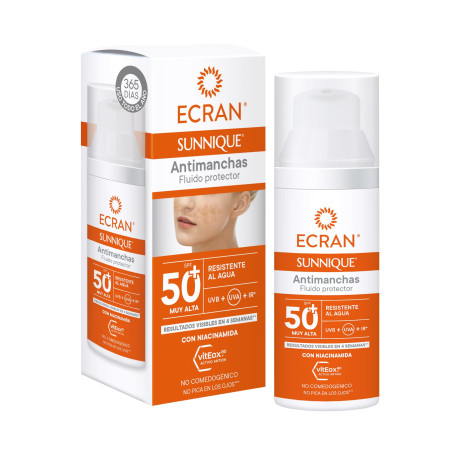 Ecran Sunnique Antimanchas Facial Spf50+ 50 Ml