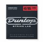 Dunlop Bass Nickel Wound DBN45105XL Jeu de cordes basses 4 cordes moyen .045-.105 Extra Longue Echelle