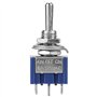 10 pièces 6A AC 125V Interrupteur à Bascule ON-OFF-ON 3 Positions 3 Broches 6mm Mini Interrupteur à Levier Marche/Arrêt/Marche p