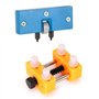 MMOBIEL Watch Case Back Opener Adjustable Remover Screw Wrench and Watch Holder Tool for Battery Replacing and Repair