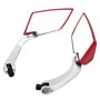Rétroviseur 2pcs Moto Modifié Rétroviseur (rouge)