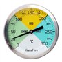 GalaFire 3 3/16 pouces Grand visage 300 ℃ Thermomètres pour barbecue Grill