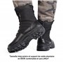 IODSON Bottes de Militaires travail tactiques Hommes légères rangers de Randonnée moto combat montante bottines cuir Avec fermet