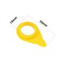 The Lord of the Tools Lot de 20pcs Indicateurs d'écrou de Roue Jaunes de 19mm écrou de Boulon de Roue Goujon Indicateur de Point