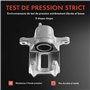 Frankberg Étrier de Frein Avant Gauche Compatible avec Cinquecento 1991-1999 Panda 1993-2012 Seicento/600 1997-2010 Y 840A 1995-