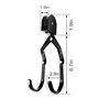 ASMSW Support de plafond pour kayak - Système de poulie pour kayak - Capacité de 45,4 kg - Avec sangles