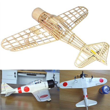 Mitsubishi A6M2 Zero Fighter Slow Flyer Kit pour modèle d'avion