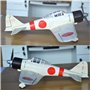 Mitsubishi A6M2 Zero Fighter Slow Flyer Kit pour modèle d'avion, échelle 1:30, envergure 400 mm, kit de Construction de modèle d