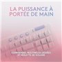 Clavier de Jeu mécanique Logitech G713 TKL (clicky GX Blue) avec Disposition des Touches azerty pour la France