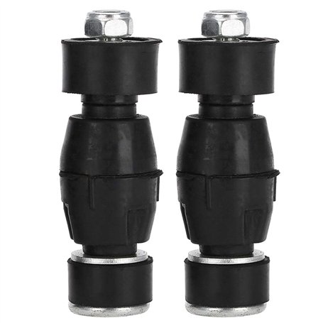Qiilu 1 paire de biellettes de barre stabilisatrice avant stabilisatrice pour Clio 7700799404