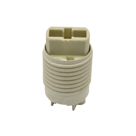 Douille de lampe halogène G9 avec raccord enfichable arrière et capot isolant M10 x 1 filetage extérieur 20