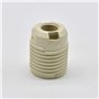 Douille de lampe halogène G9 avec raccord enfichable arrière et capot isolant M10 x 1 filetage extérieur 20,8 x 2 mm