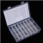 280Pcs M1.5 / M2 / M2.5 / M3 / M4 / M5 / M6 / M8 Assortiment de broches à rouleau avec coffret de rangement, Kit de goupilles à 