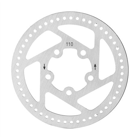 Hakeeta 110mm Disque de Frein en Acier Inoxydable Trottinettes électrique Replacement Part Accessoires 5 Trous