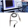 Sonde d'Oscilloscope, LA05022 20 MHz Sondes Clip Commutables par Oscilloscope 1 x 10 Accessoires pour Oscilloscope d'Atténuation