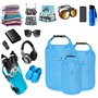 Sac Étanche Imperméable Léger 2L 5L 10L 20L 40L 70L Gardez l'équipement propre et sec,Sac Sec Petit Grand pour Kayak,Plage,Rafti