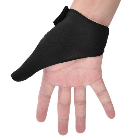 Gants de Bowling Bowling Thumb Saver Protection Gauche Droite de Vitesse pour Bowling Ball Sports(Noir)